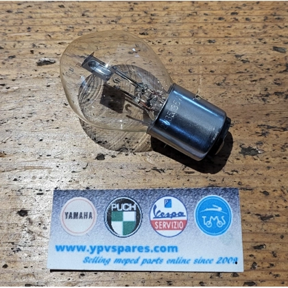 12v 35/35 BA20D headlight bulb.