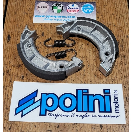 Polini brake shes for Tomos (90mm drums)