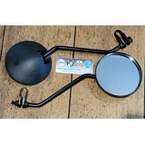 Universal mirror set in black