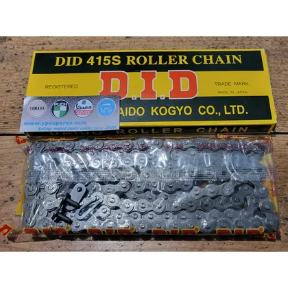 D.I.D. 415s H.D. drive chain, 130 rollers.