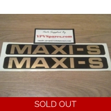 Puch Maxi S Decals gold
