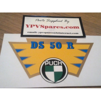 Puch DS 50 R Rear Mudguard Decal
