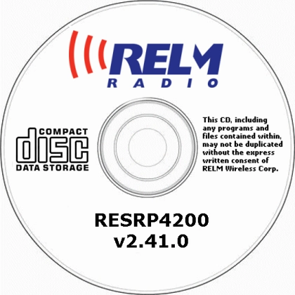 RELM RESRP4200 Programming Software v2.41