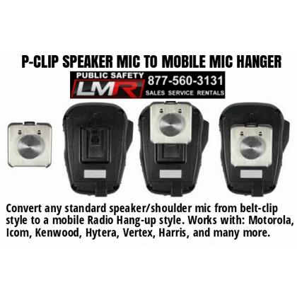 P-CLIP-SM Speaker Mic Hang up button