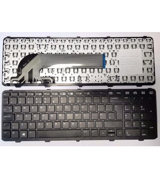HP Probook 450 G2 Uk Replacement Laptop Keyboard With Frame