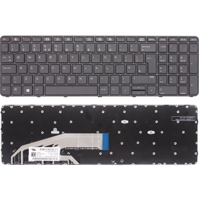 HP Probook 470 G4 Uk Replacement Laptop Keyboard With Frame