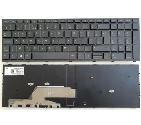 HP ProBook 470 G5 UK Laptop Keyboard With Frame