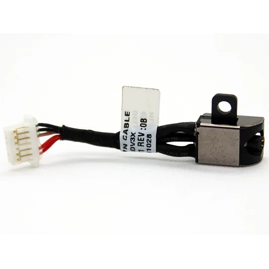 Dell 450.07604.2001 DC Jack Socket Port Power Cable Wire