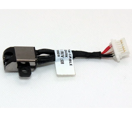 Dell 450.07604.2001 DC Jack Socket Port Power Cable Wire