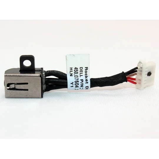 Dell 450.07604.2001 DC Jack Socket Port Power Cable Wire
