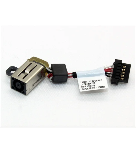 Dell ZAU70 DC30100ST00 DC IN Power Port Jack Connector Cable
