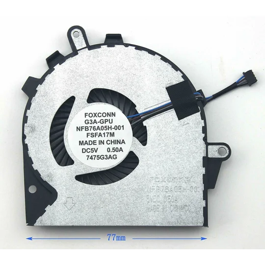 HP Part Numbers NFB76A05H-001 15-CE Compatible Laptop GPU Fan