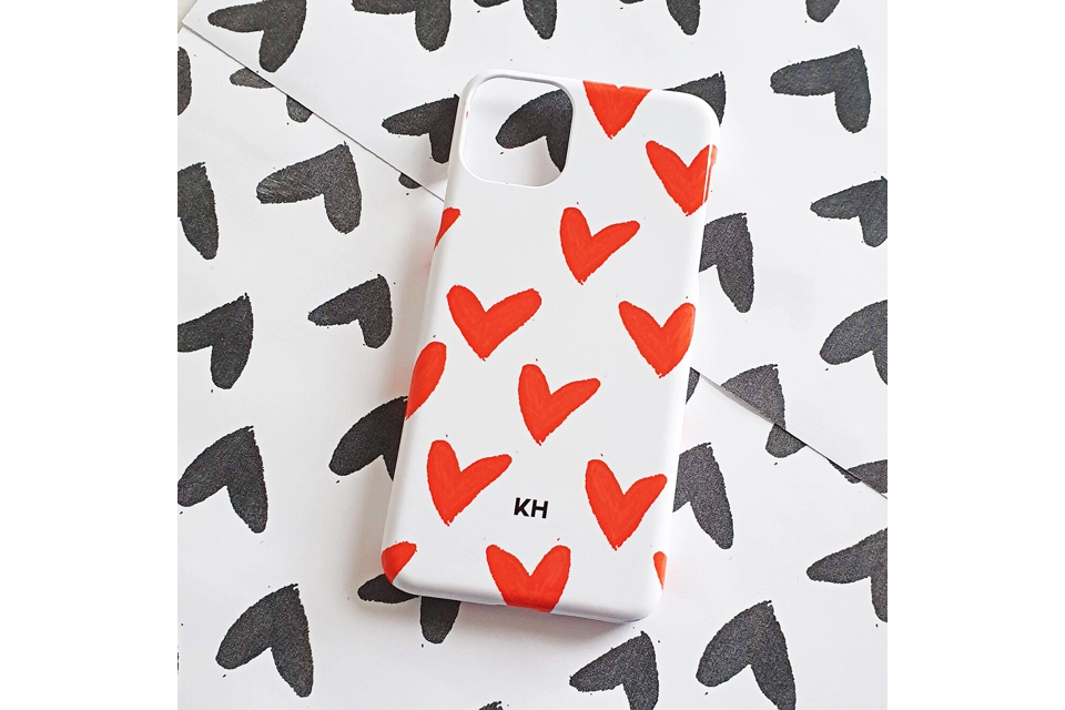 Red hearts Personalised..