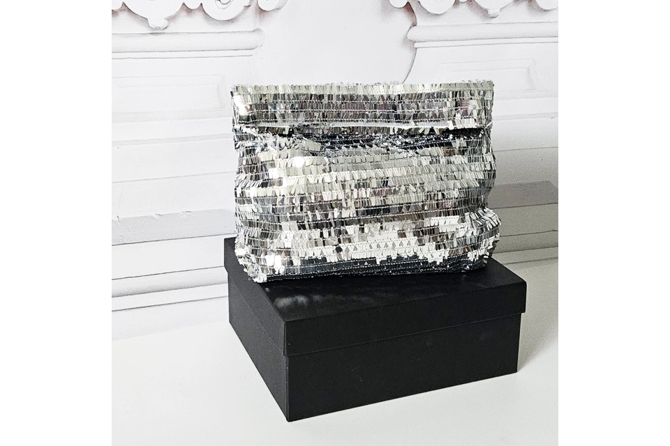 The Belmont Sequin Clutch Bag
