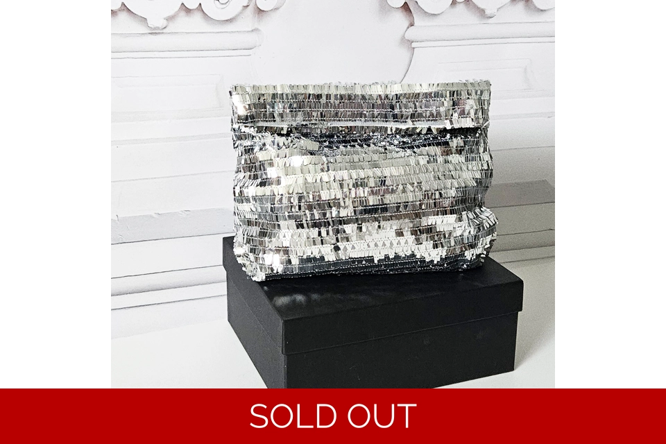 The Belmont Sequin Clutch Bag