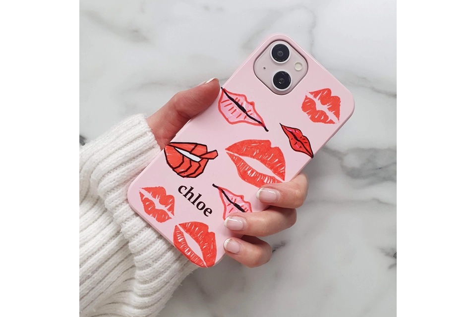 Read my lips personalised phone case