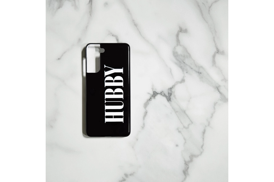 Hubby Wedding day phone case