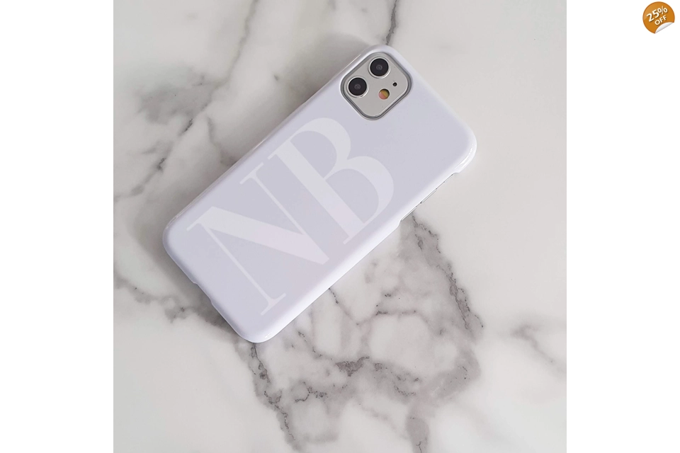 Pale and interesting personalised phone case