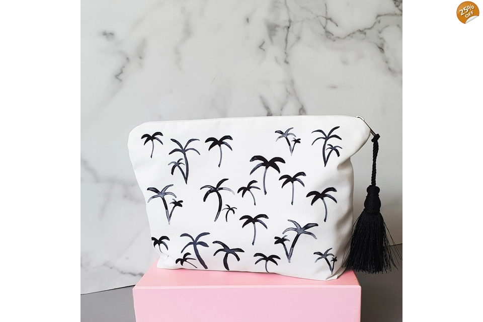 Paloma Palm Tree zipper..