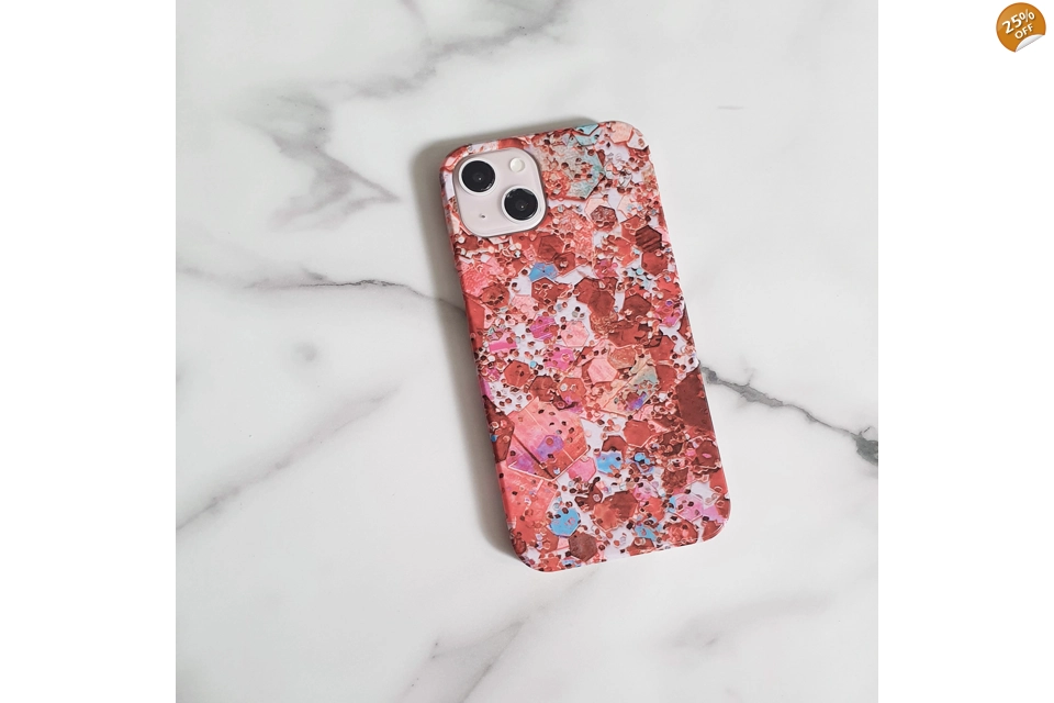 Rose gold galore phone case