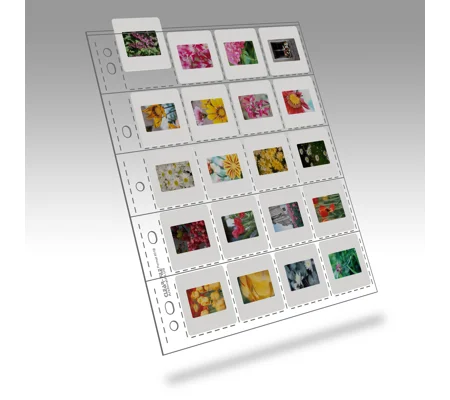 35mm Slide Sheet - 20 Slides/Sheet