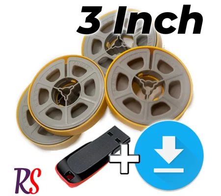 Cine to USB | 3 Inch Reel | 8mm & Super8