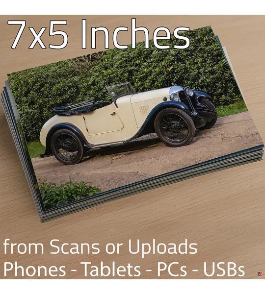 Photo Prints 7 x 5 (Hassle Free)