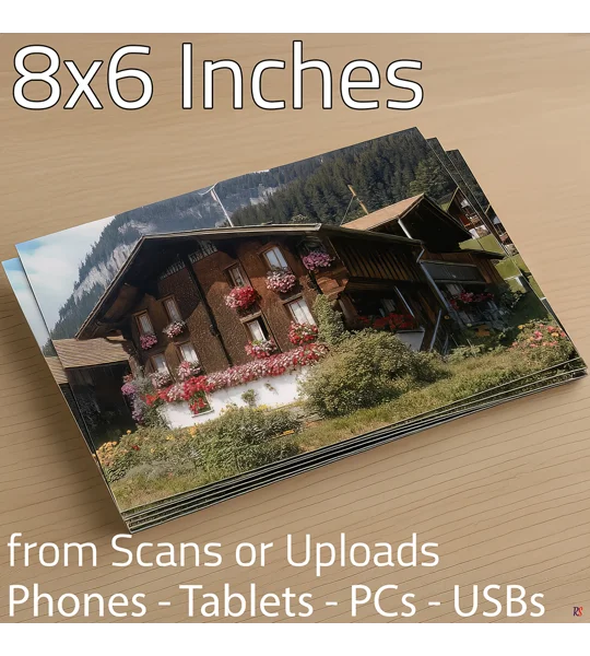 Photo Prints 8 x 6 (Hassle Free)