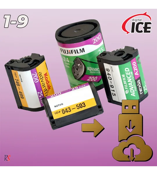 APS Film Scanning in UHD & High Res