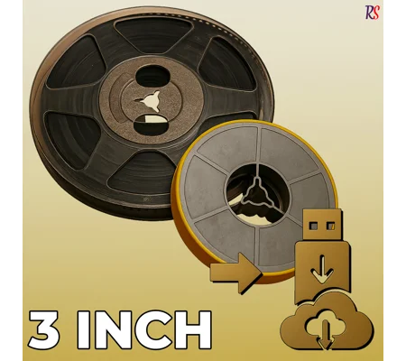Cine to USB | 3 Inch Reel | 8mm & Super8