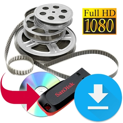 Cine to DVD, USB & Download (Per Ft)