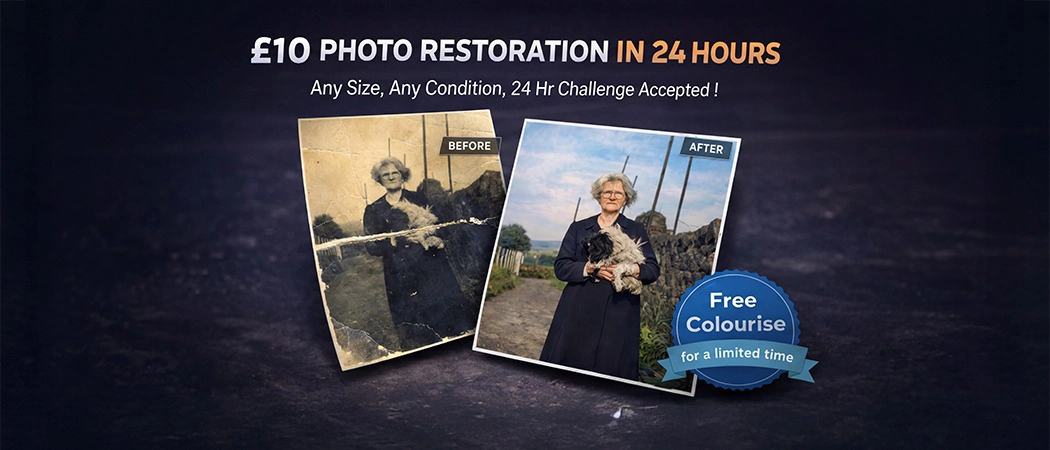 24hr photo restoration by revive studios
