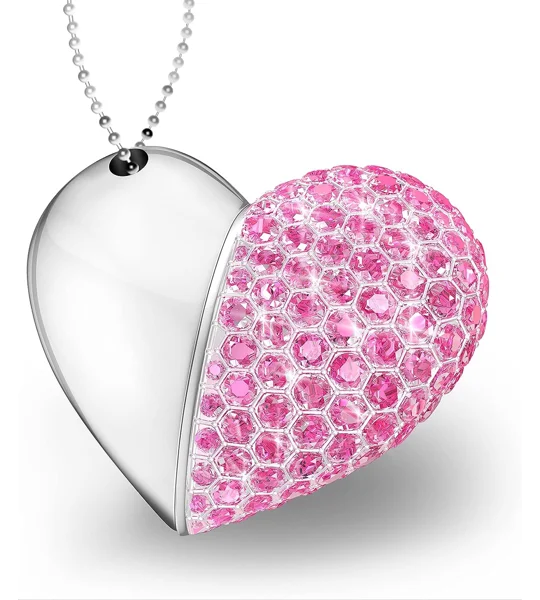 USB Metal Heart (Max 256GB)