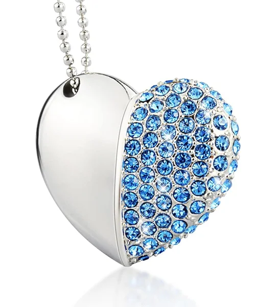 USB Metal Heart (Max 256GB)