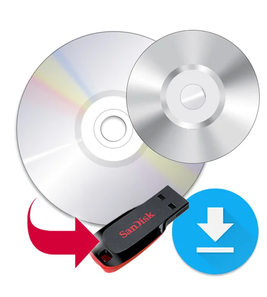 cd and mini cd to USB & download transfer service