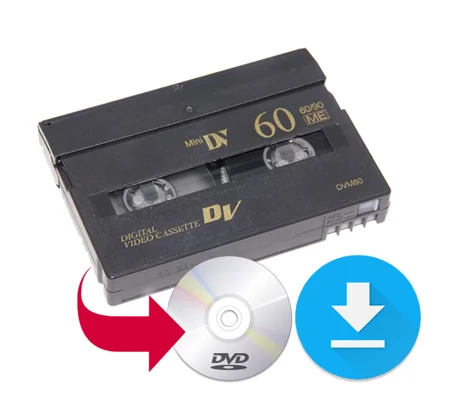 MiniDV to DVD & Download