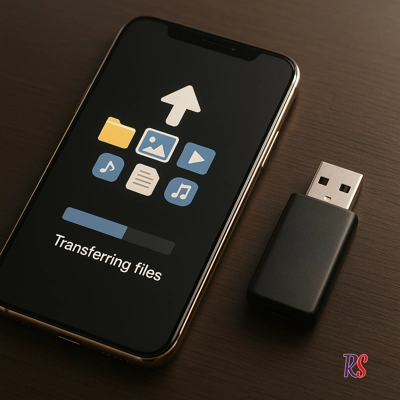 Mobile Phone Files to USB