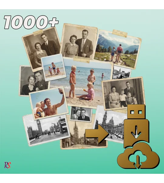 Photo Scanning Service (1000+)