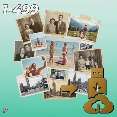 Photo Scanning Service (1-499)