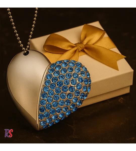 USB Metal Heart (Max 256GB)
