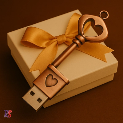 3. USB Metal Key  - up to 256GB