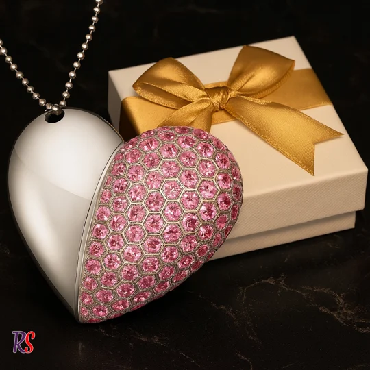 USB Metal Heart (Max 256GB)
