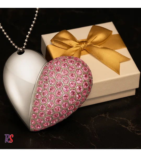 USB Metal Heart (Max 256GB)
