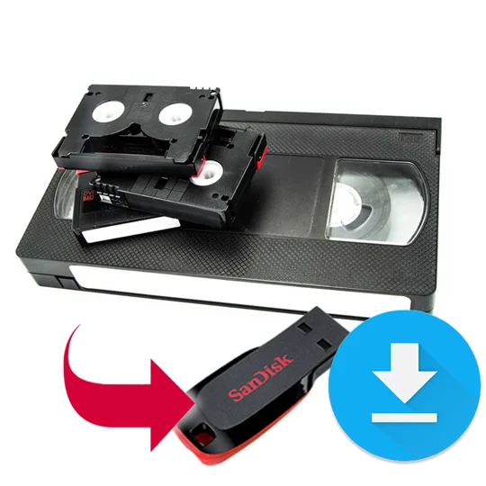 Camcorder Tapes to USB & Download