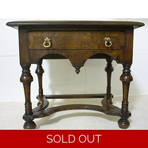 William & Mary Lowboy