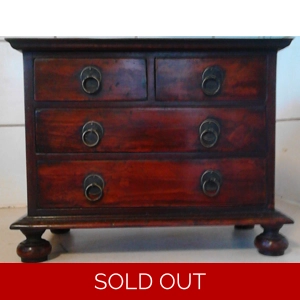 William & mary chest in yew