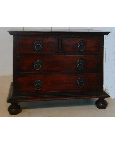 William & mary chest in yew