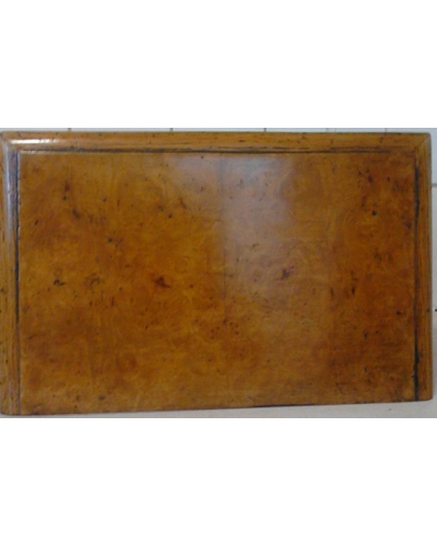 William & Mary oak and yew country chest