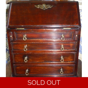 Georgian Bureau in Mahogany