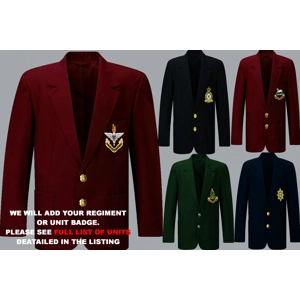Army Royal Navy Air Force Marines Veterans Blazer